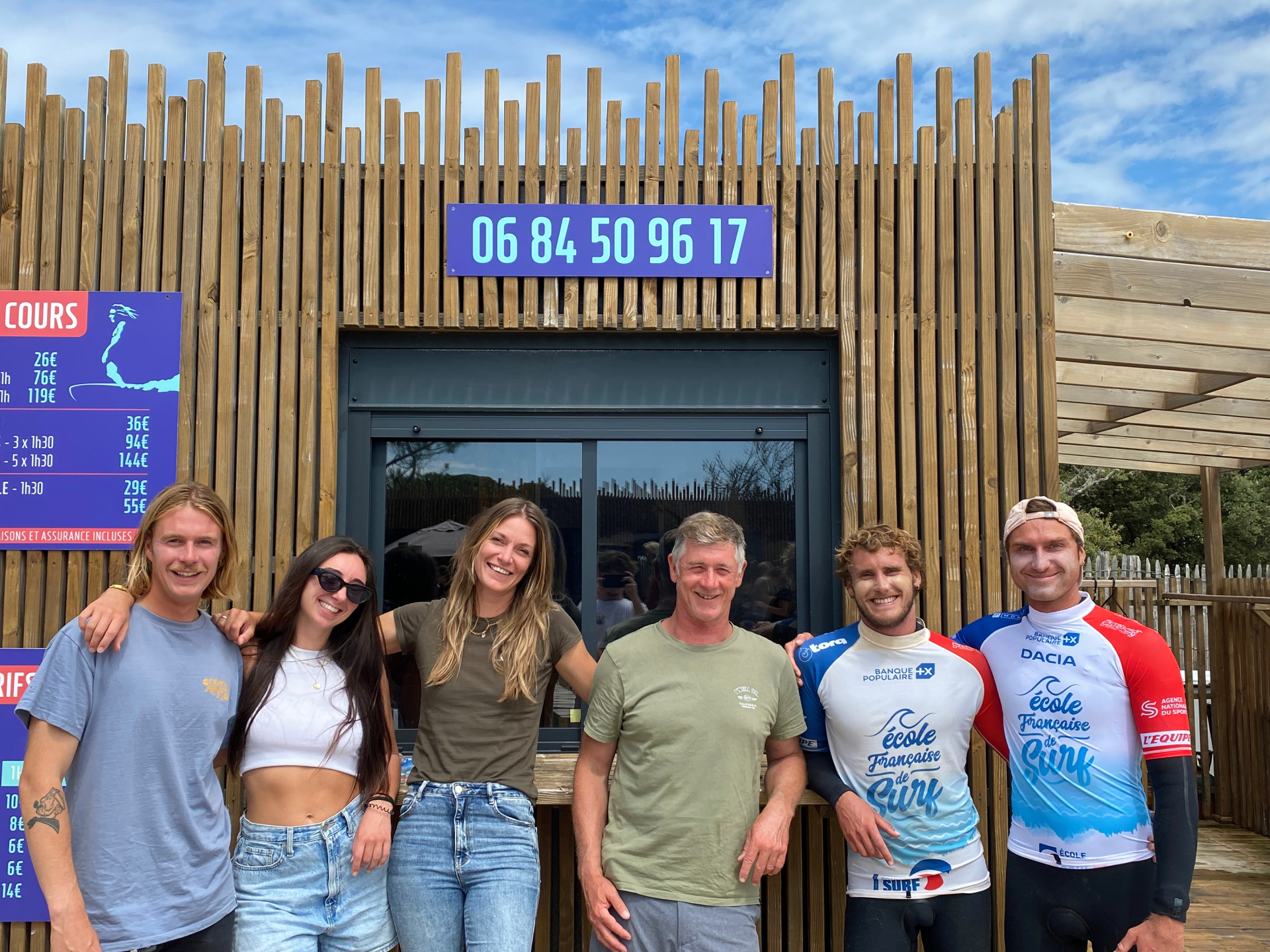 Vendée surf Schools l'équipe