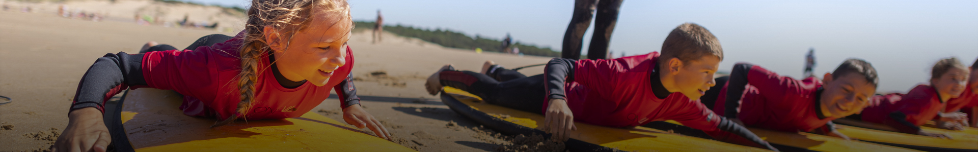 Vendée surf Schools en tête de page